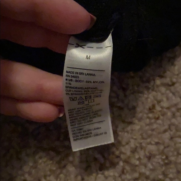 ⚡️3/$18⚡️ Black bralette! - Picture 4 of 4